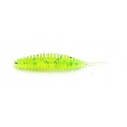 Приманка силиконовая для рыбалки, Taipan Maggot, 1,7 дюйма, 20шт/уп, цвет №06 Chartrease